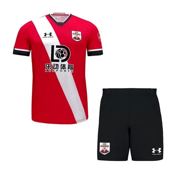 Camiseta Sunderland 1ª Niños 2020 2021 Blanco Rojo